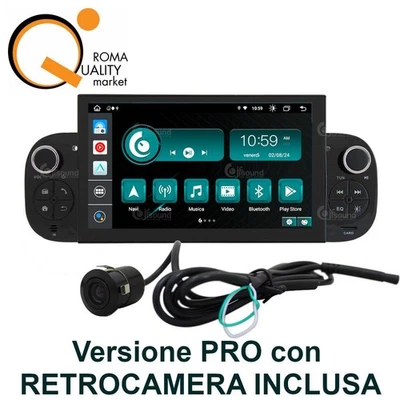 Jfsound JF-132FP-X9C PRO autoradio car tablet 6.2" fit FIAT Panda 22-23 Android - Immagine 1 di 4