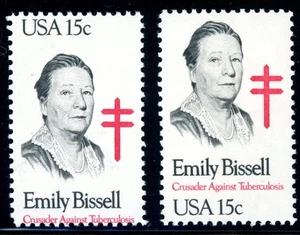 EFO 1823 EMILY BISSELL AT BOTTOM -- MISPERFORATED - Picture 1 of 1