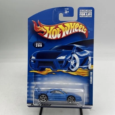 HOT WHEELS 2001 #209 Ferrari F40 Mainline F55 - Image 1 of 4