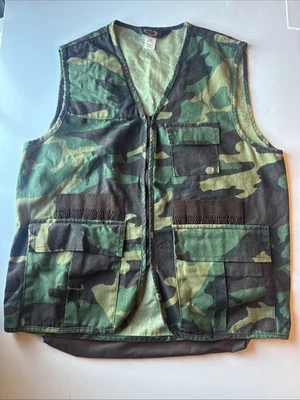 Chaleco de Caza Cabeza Roja Bill Azul De Colección Cabeza Camuflaje Tiro 31665 Para Hombres L Foto 1 de 4