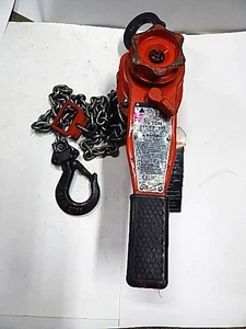Polipasto de cadena de palanca de 3/4 toneladas CM 653 ELEVACIÓN DE 5 FT - Imagen 1 de 5