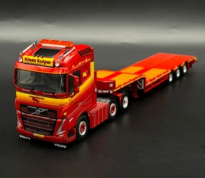 Volvo FH5 globetrotter lowloader trailer "Klaas Kuiper" WSI truck models 1:50 - Picture 1 of 11