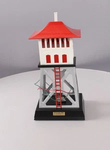 MTH 11-90009 Standard Gauge No.438 Tinplate White/Aluminum Signal Tower EX - Picture 1 of 8