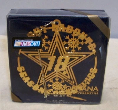 MONTANA SILVERSMITHS NO18 BOBBY LABONTE СЕЗОНЫ ПОЗДРАВЛЕНИЯ NASCAR МЕТАЛЛИЧЕСКИЙ ОРНАМЕНТ - Изображение 1 из 3