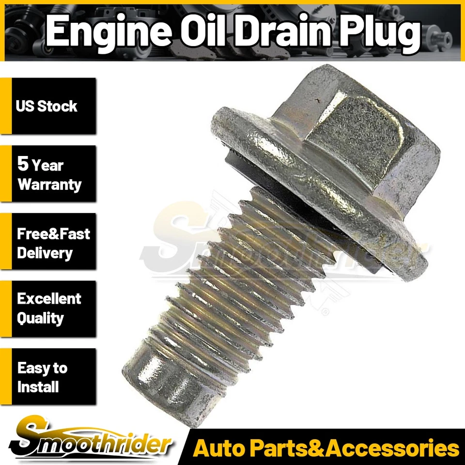 Plugue de drenagem de óleo do motor Dorman - Autograde para Ford Edge 2011-2016 2017 2018 2019 - Imagem 1 de 4