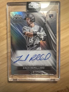 2024 Topps Chrome Black Zach Remillard Refractor Rookie RC Auto #120/150 - Picture 1 of 2