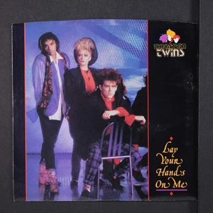 THOMPSON TWINS: lay your hands on me / the lewis carol ARISTA 7" Single 45 RPM - Picture 1 of 4