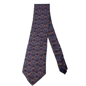 Christian Dior 100% Silk Abstract Pattern Tie Made in USA - Picture 1 of 6