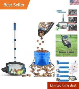 Höhenverstellbare Mutternpflückrolle mit innovativem Dump Way Design - blau - Bild 1 von 9