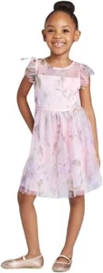 Girl's Zenzi Pink Floral Dress Easter Spring - Size 4T - Free Shipping - Picture 1 of 6