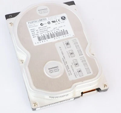 Vintage Retro Fujitsu MPF3204AT 3.5" IDE Hard Drive, 1.2GB, 5400RPM, TESTED - Image 1 of 4