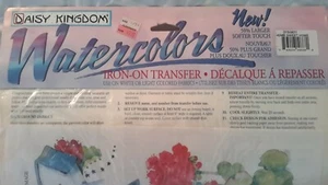 Vintage Daisy Kingdom Home Sweet Homes Aquarelle Bügelbild Transfer 10,5" x 13"  - Bild 1 von 5