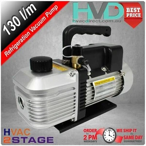 Vacuum Pump 2 Stage Air-Conditioning RefrigeratioHVAC Tool for Split Evacuation. - Picture 1 of 8