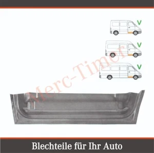 Lamiera di riparazione porta interna lamiera porta inferiore Volkswagen LT II 1996-2005 destra - Foto 1 di 4