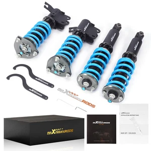 Coilover Coilovers For Nissan 240SX S13 89-94 Hatchback Coupe ADJ Height Shock - Picture 1 of 12
