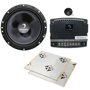 Diamond Audio DES65C 120W 6.5" Component Speaker with Sound Damping - Picture 1 of 6