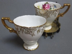 2 Royal Crown Derby Vines Posies demitasse cups only no saucers.. - Picture 1 of 4