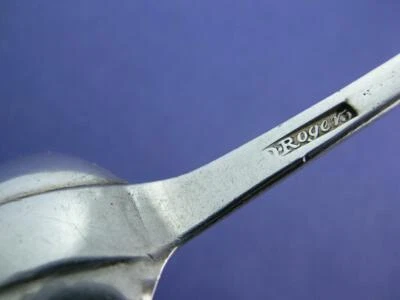 Moneda temprana cuchara de plata DANIEL ROGERS Ipswich MA años 1700 Foto 1 de 4