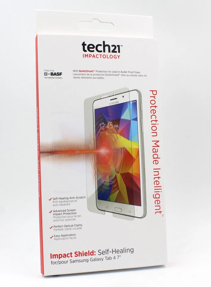 Tech21 Samsung Galaxy Tab 4 7" Impact Shield Self Heal Screen Protector Guard - Image 1 of 1