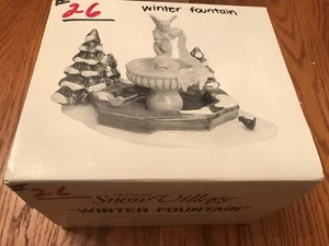 Department 56 Original Snow Village-WINTER WATER FOUNTAIN ACCESSORY 5409-7 - Picture 1 of 19