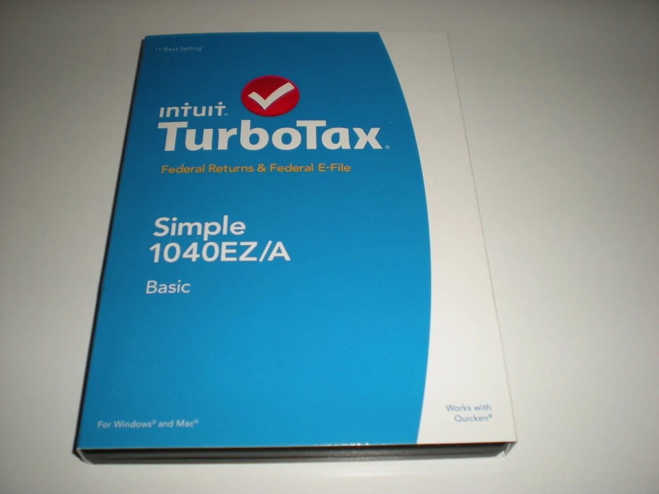 Turbotax 2014 Basic. Federal only.  New box. No 1040 or sch. C, D or E included. - Image 1 of 3