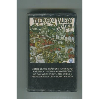 Deep Purple The Book of Taliesyn Cassette Tape NEW SEALED UNUSED Foto 1 de 2