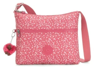 Kipling ANNABELLE Medium Crossbody Bag - Dainty Daisy Pink RRP £87 - Picture 1 of 5