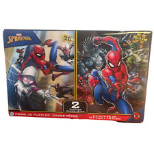 Marvel Spider-Man Prime 500 Piece 3D Puzzles 24”x18” (Set of 2) Ages 6+