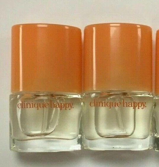 Nuevo Lote de 2 CLINIQUE HAPPY PERFUME FRAGANCIA SPRAY .14 OZ/4 ML IDEAL PARA VIAJAR Foto 1 de 1