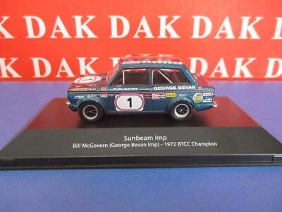 Die cast 1/43 Modellino Auto Sunbeam Imp BTCC 1972 B. McGovern - Immagine 1 di 4