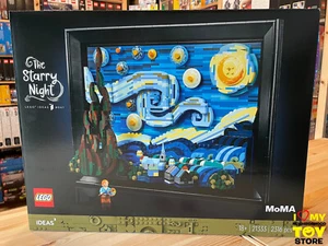 IN STOCK — LEGO 21333 IDEAS #041 VINCENT VAN GOGH THE STARRY NIGHT (2022) — MISB - Imagen 1 de 12