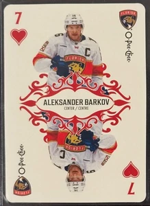2023-24 OPC Playing Card 7 Hearts - ALEKSANDER BARKOV - Picture 1 of 2