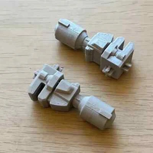 1993 MMPR Power Rangers Megazord Replacement Cannons 3D Printed - Picture 1 of 9