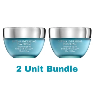 2 UNIT Optima Hydrating Day Cream Normal to OiLY Skin by AQUA Dead Sea Minerals - Picture 1 of 4