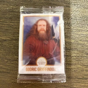 Harry Potter Zauberer Godric Gryffindor Schokoladenfrosch Linsenkarte NEU - Bild 1 von 2