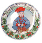 Villeroy&Boch Unicef Children Of The World 8”D Porcelain Plate #7 WGermany Flaw