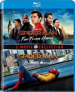 Spider-Man MCU Double Feature Homecoming & Far From Home Blu-ray & Digital Code - Picture 1 of 6