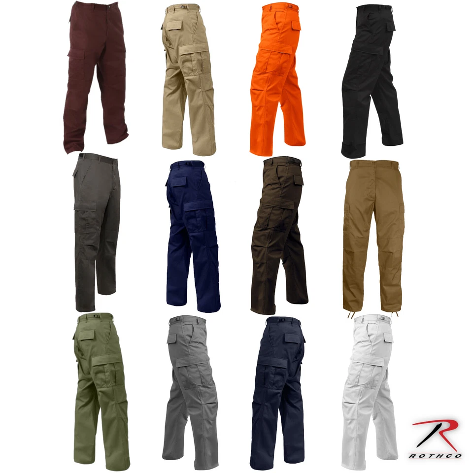 Rothco Military Tactical Solid Color BDU Fatigue Pants (Choose Sizes) - Image 1 of 2