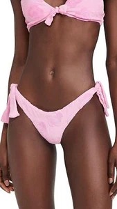 Frankies Bikinis 285639 Women's Falcon Terry Jacquard Bikini Bottoms, Size  XS - Picture 1 of 2