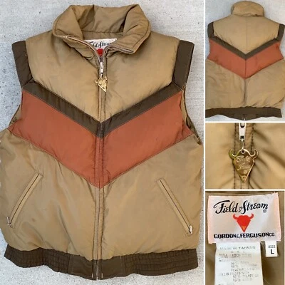 Vintage Puffer Vest Field & Stream Gordon & Ferguson Co Size L but runs smaller - Image 1 of 4
