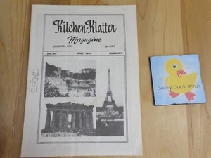 Kitchen Klatter Magazine July 1985 We Cherish Our Miss Liberty  - Picture 1 of 5