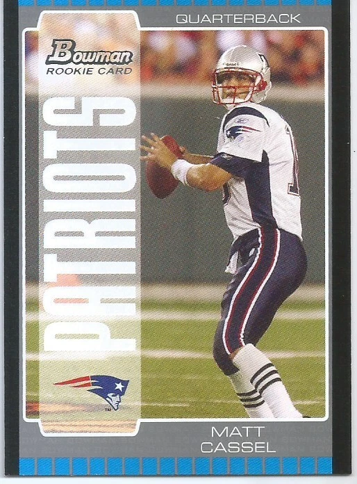 2005 Bowman #222 Matt Cassel RC - Image 1 of 1
