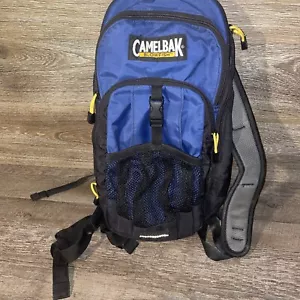 Camelbak Hydrobak Hydration Backpack w/ Bladder, Black & Blue - Picture 1 of 11