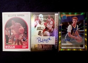 10 Card Lot of Different NBA Basketball Cards Random Mystery Pack!!