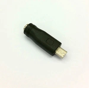 DC 2.1MM FEMALE to MALE MICRO USB ADAPTER 5V SMARTPHONE ANDROID TABLET - Picture 1 of 4