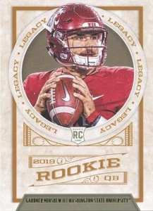 PANINI-LEGACY Gardner Minshew II RC RAIDERS EAGLES COLTS WSU COUGARS - Foto 1 di 1
