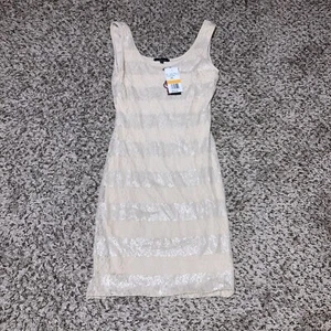 Sopran Damen Kleid Größe Small Taupe Neu mit Etikett Orig 52 $ - Bild 1 von 6