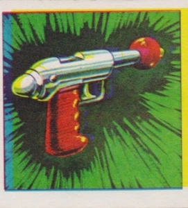 COMO CONFECTIONERY ADVENTURES OF FIREBALL XL5 CARD SMALL SIZE BLACK BACK NO. 31 - Picture 1 of 3