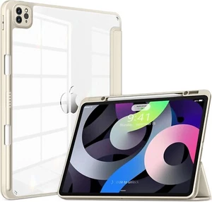 iPad Pro 12.9 Case 6th/5th/4th/3rd Gen DTTOCASE Champagne Gold Clear Back - Picture 1 of 3