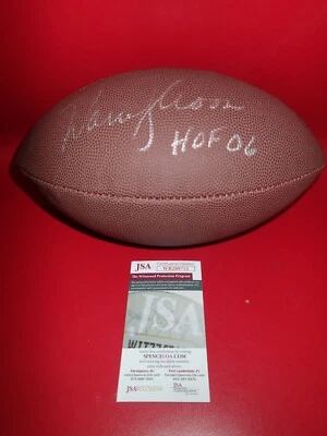 Warren Moon Signed Super Grip Football W/HOF 06 JSA WB298751 - Image 1 of 4